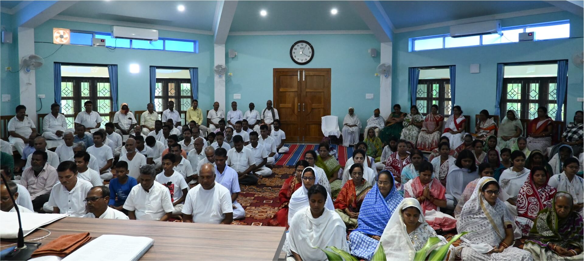 Yoga session at Prajna Foundation